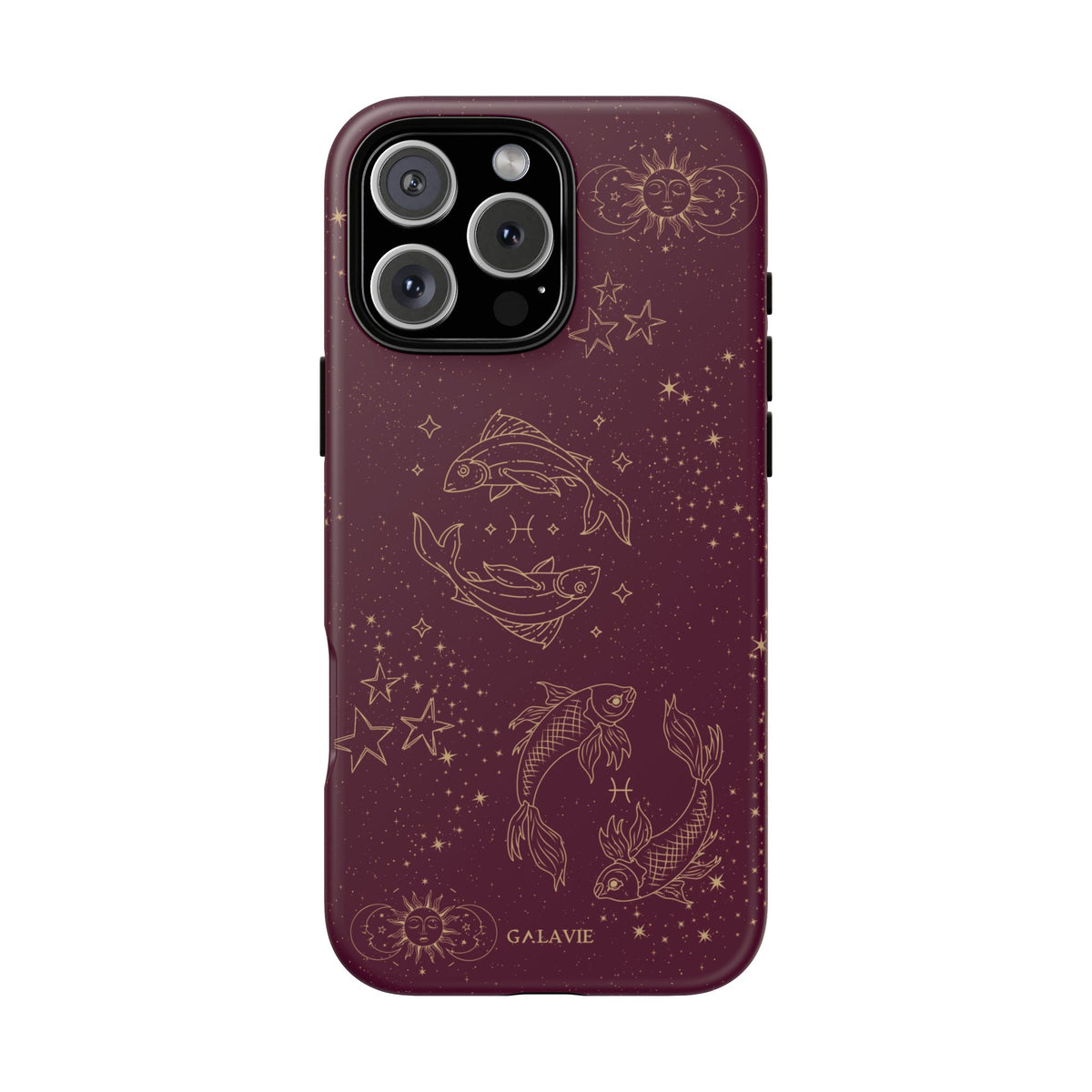 Pisces Zodiac Phone Case – Merlot