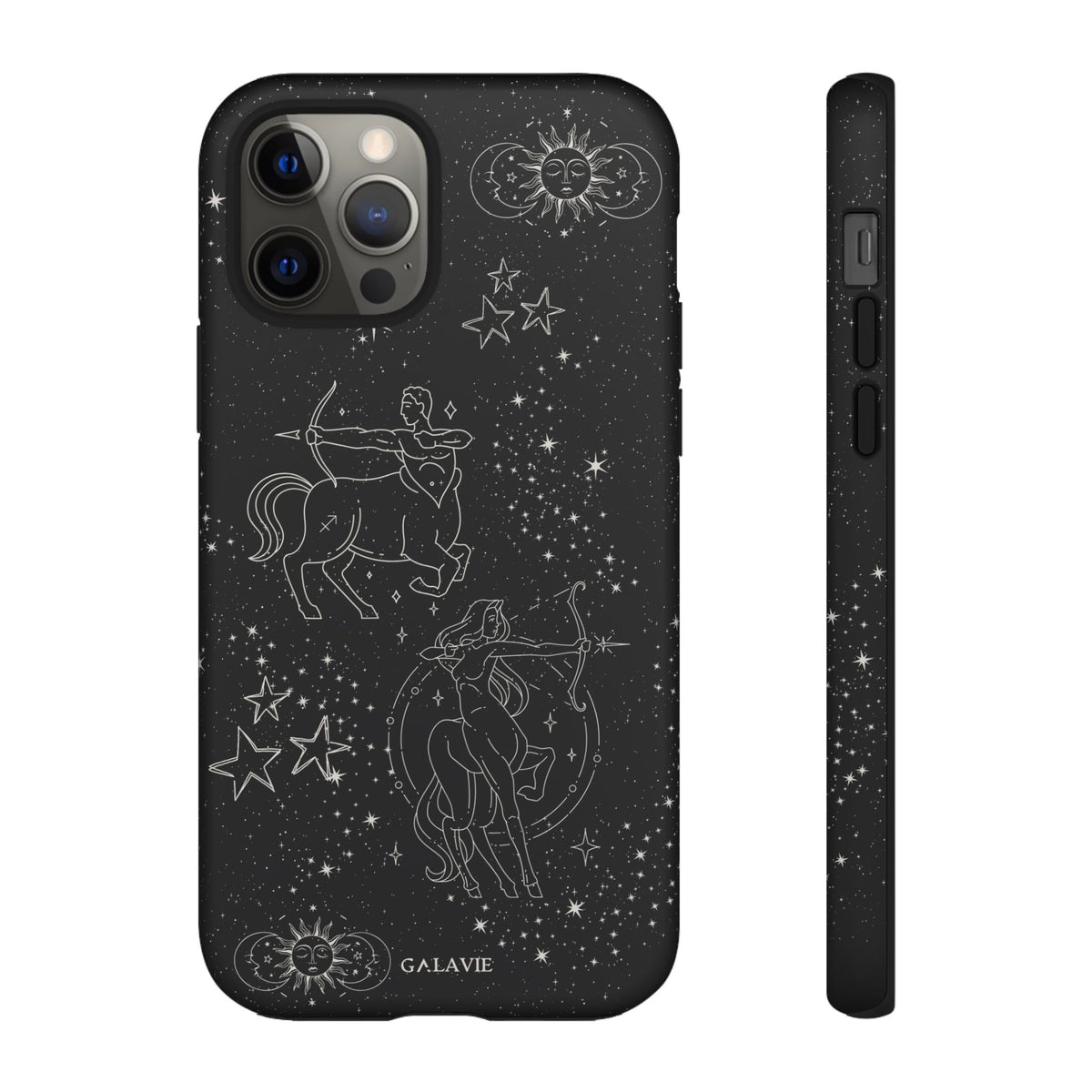 Sagittarius Zodiac Phone Case – Noir