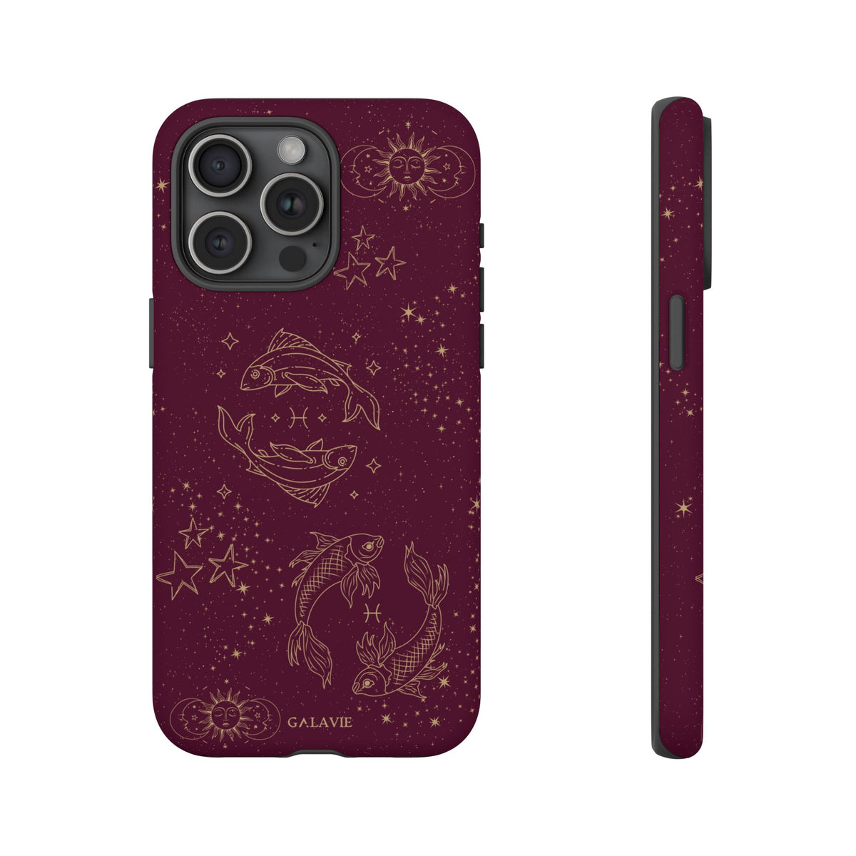 Pisces Zodiac Phone Case – Merlot