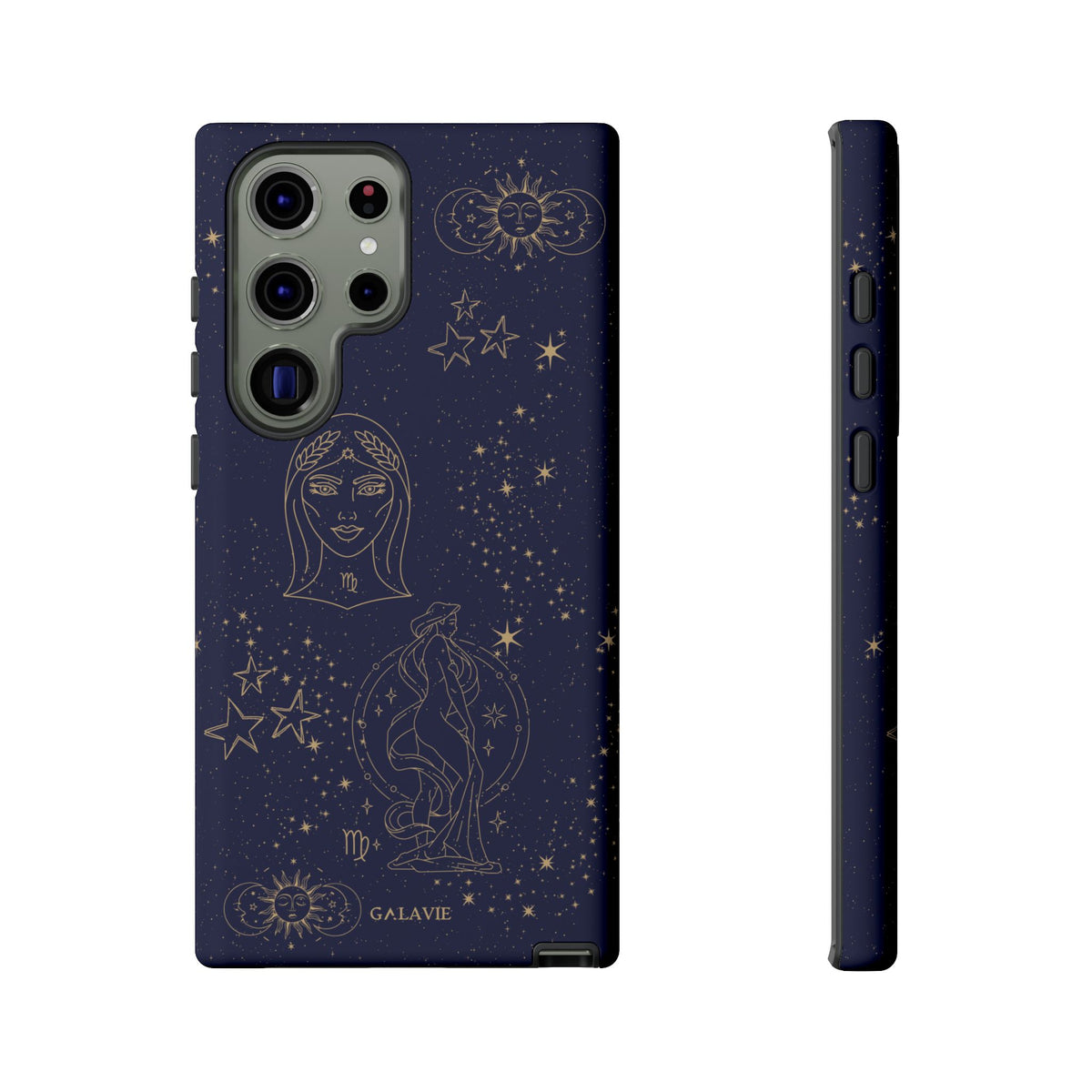 Virgo Zodiac Phone Case – Navy