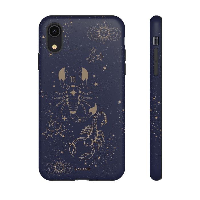 Scorpio Zodiac Phone Case – Navy