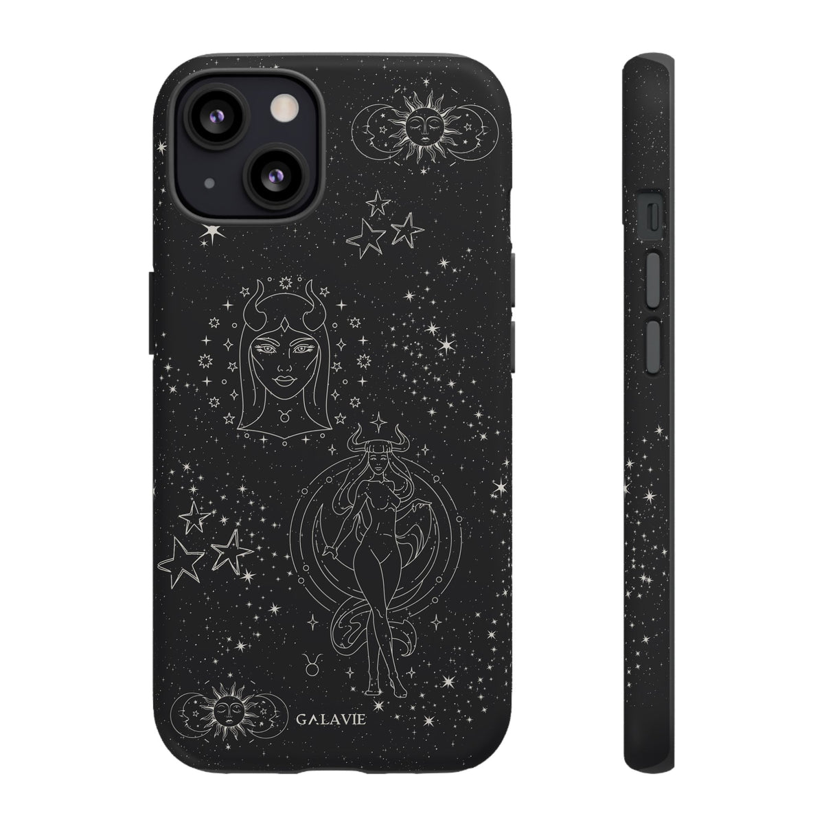 Taurus Zodiac Phone Case – Noir