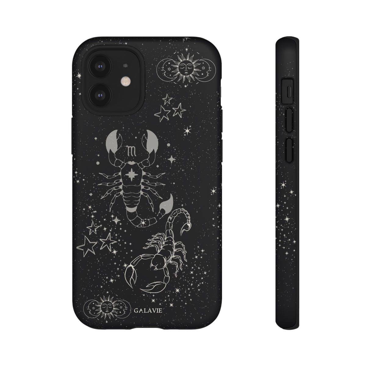 Scorpio Zodiac Phone Case – Noir