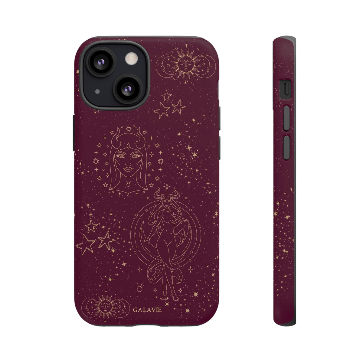 Taurus Zodiac Phone Case – Merlot