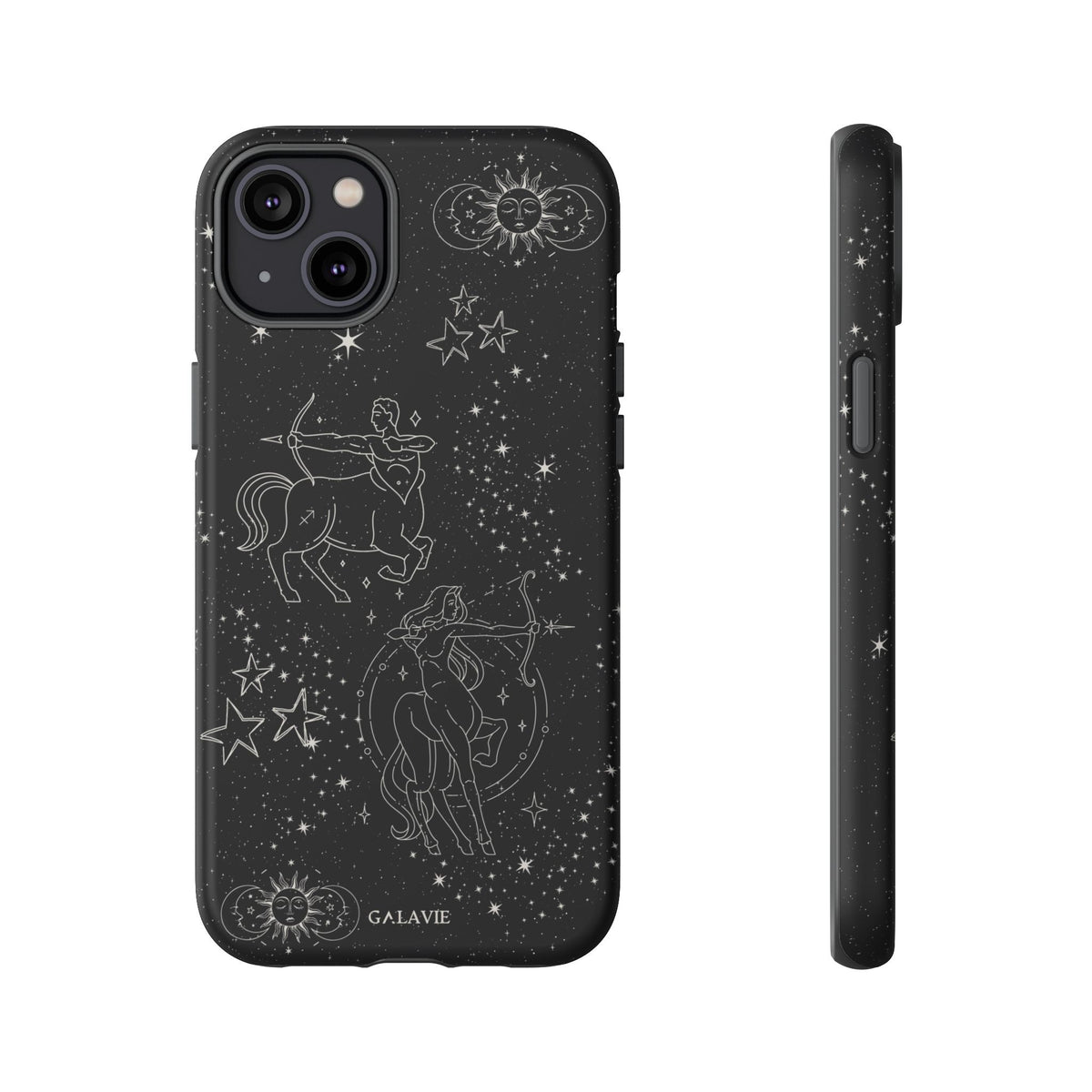 Sagittarius Zodiac Phone Case – Noir