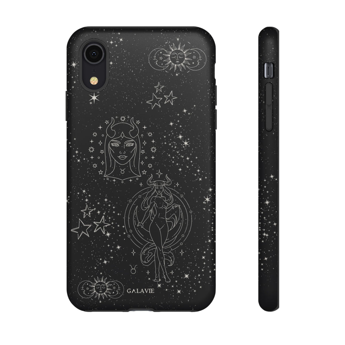 Taurus Zodiac Phone Case – Noir