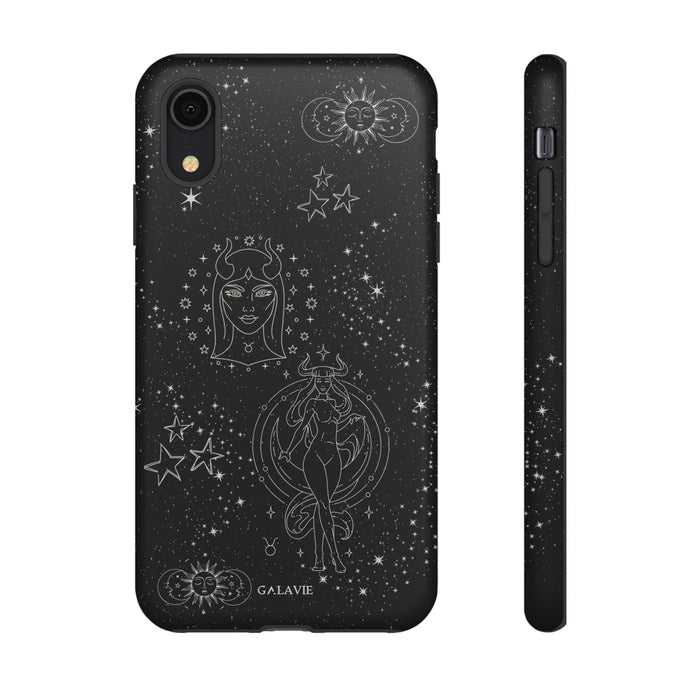 Taurus Zodiac Phone Case – Noir