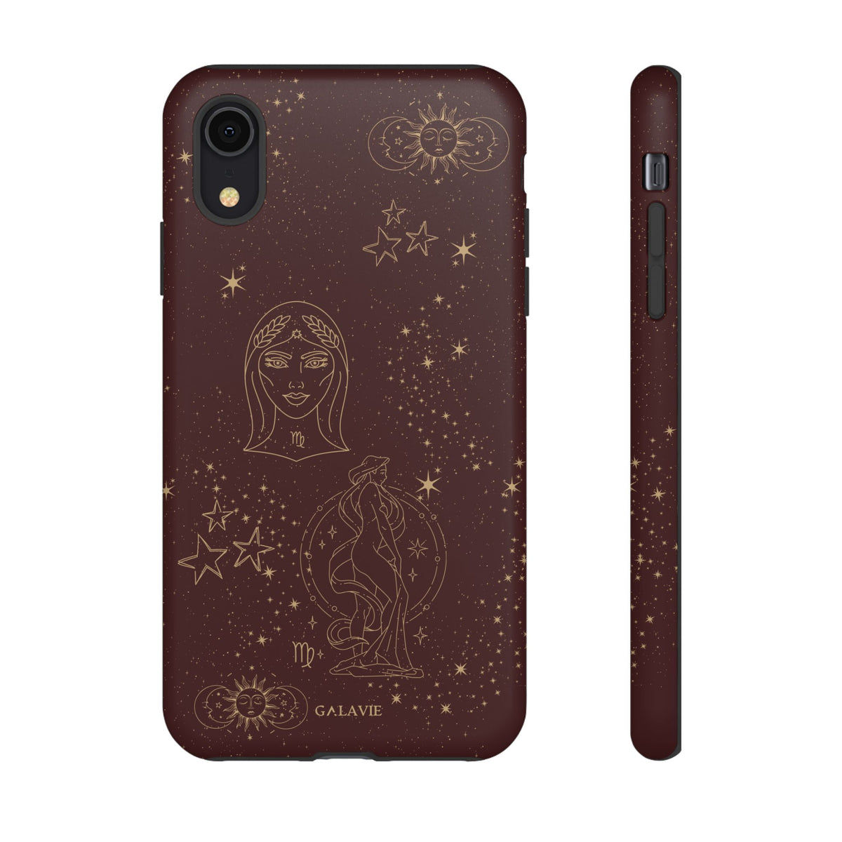 Virgo Zodiac Phone Case – Chocolate