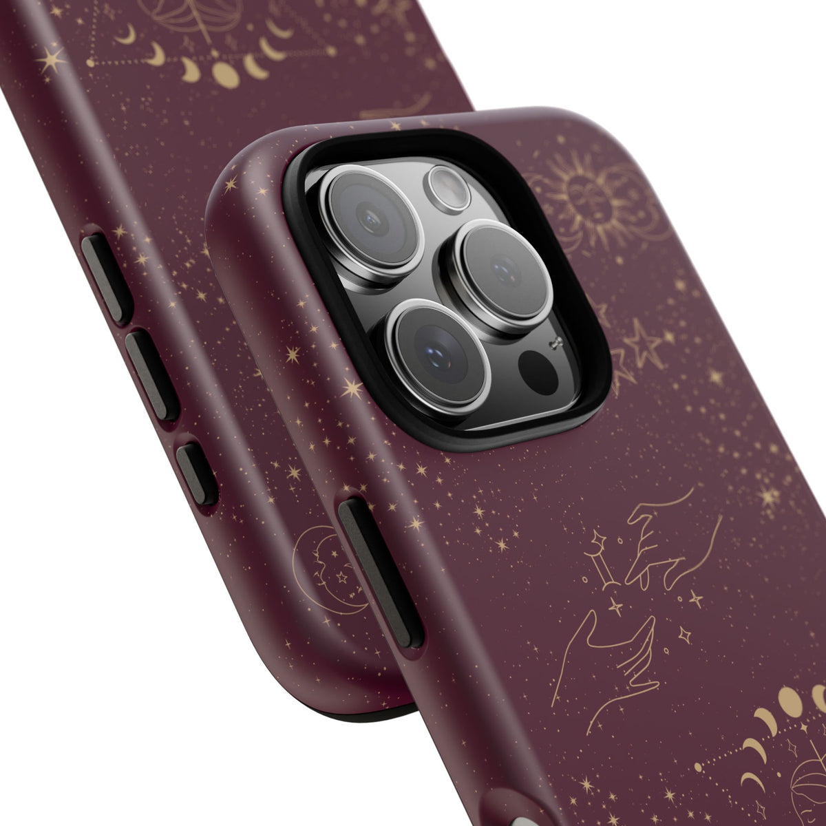 Gemini Zodiac Phone Case – Merlot