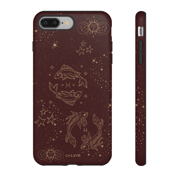 Pisces Zodiac Phone Case – Chocolate