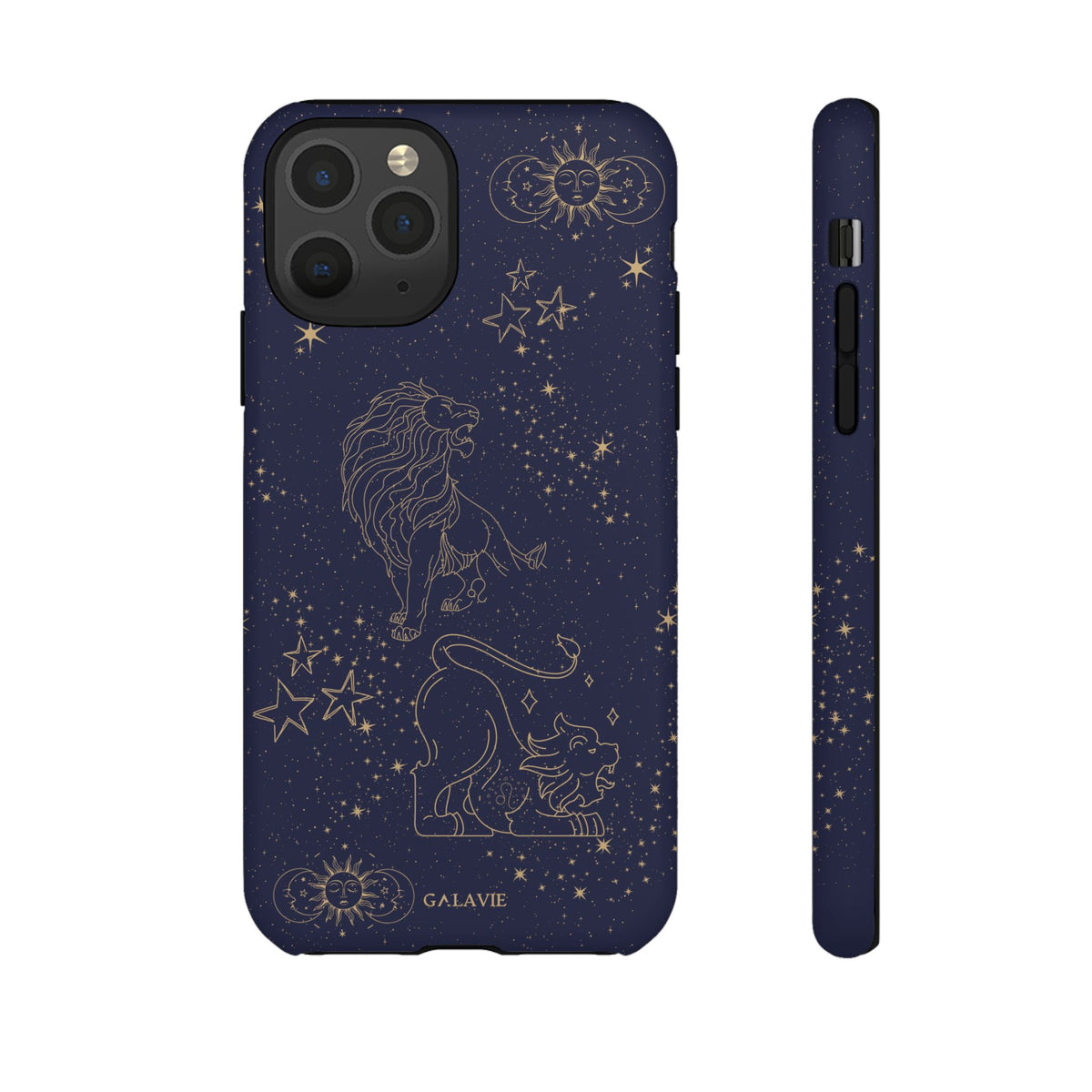 Leo Zodiac Phone Case – Navy