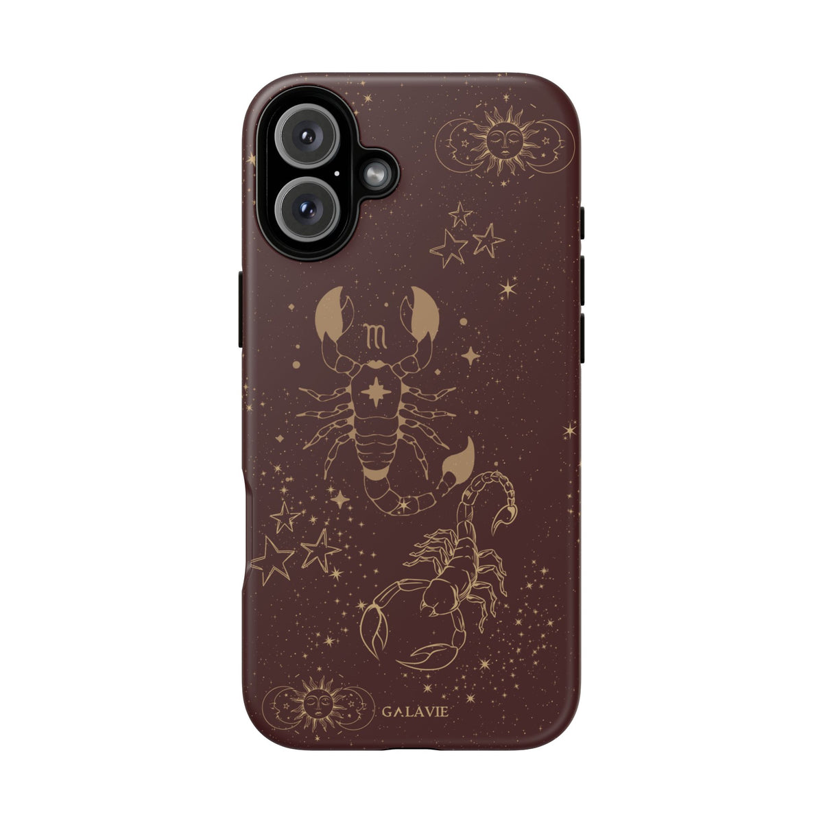 Scorpio Zodiac Phone Case – Chocolate