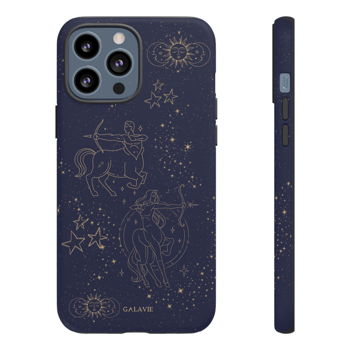 Sagittarius Zodiac Phone Case – Navy