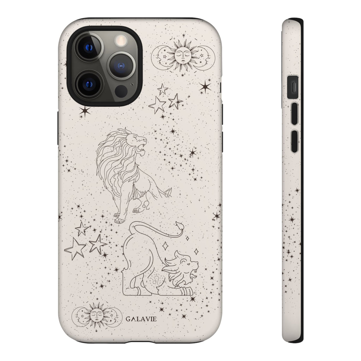Leo Zodiac Phone Case – Cream