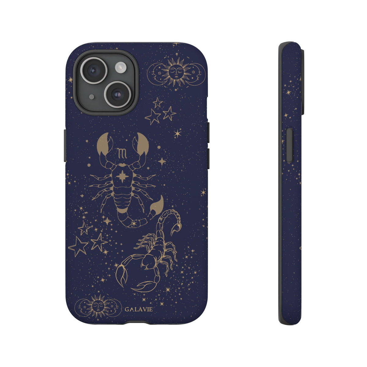 Scorpio Zodiac Phone Case – Navy