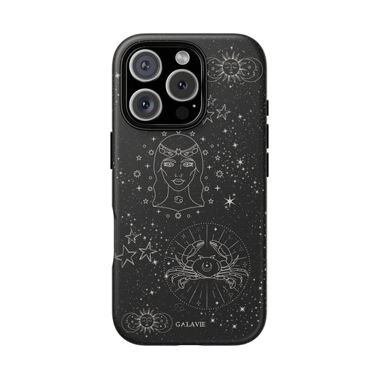 Cancer Zodiac Phone Case – Noir