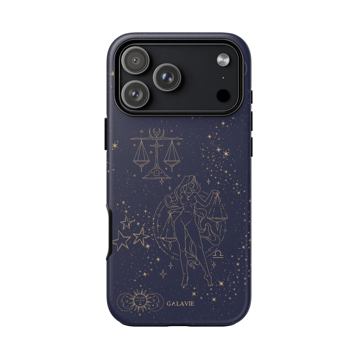 Libra Zodiac Phone Case – Navy