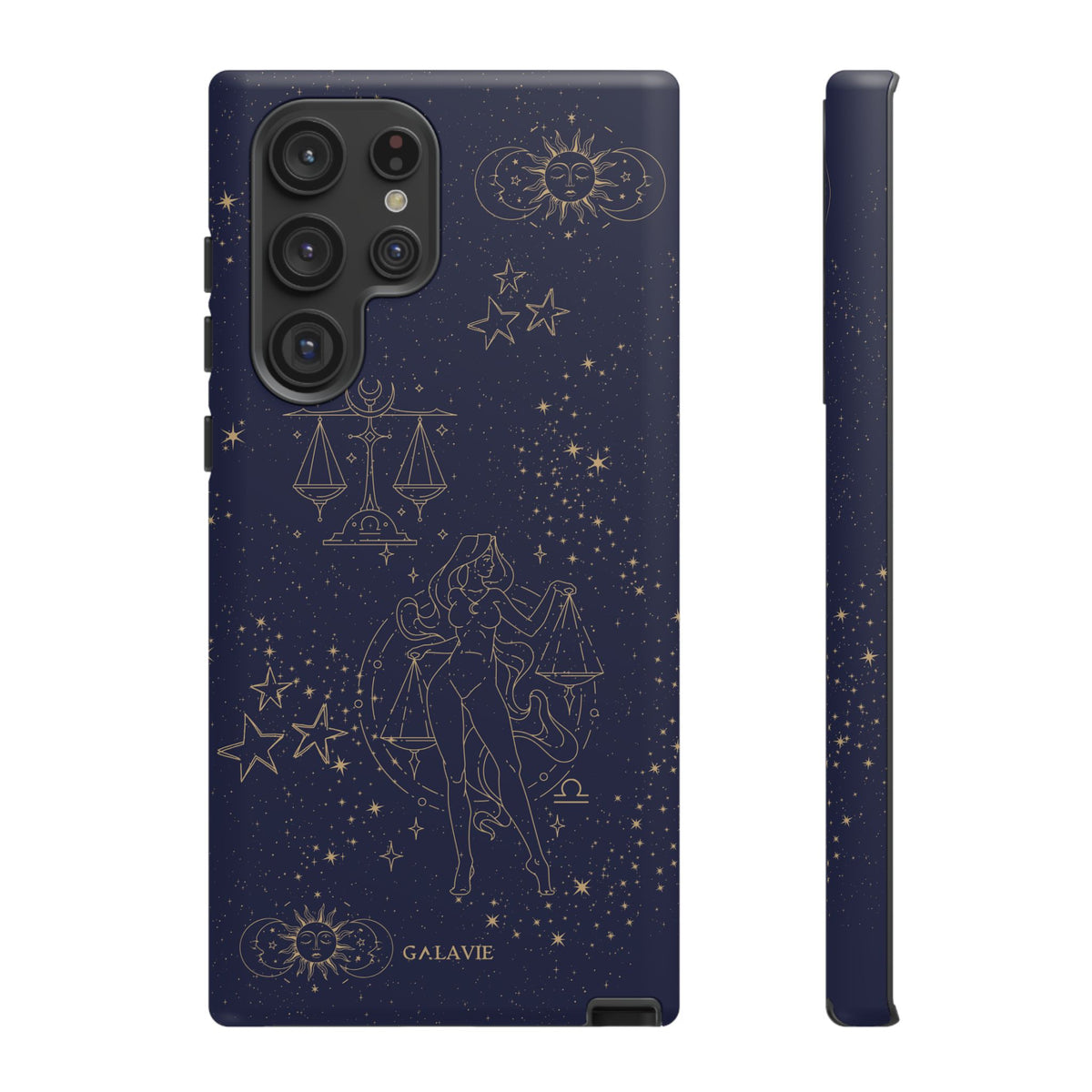 Libra Zodiac Phone Case – Navy