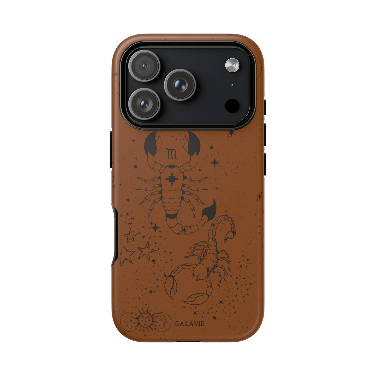 Scorpio Zodiac Phone Case – Cognac
