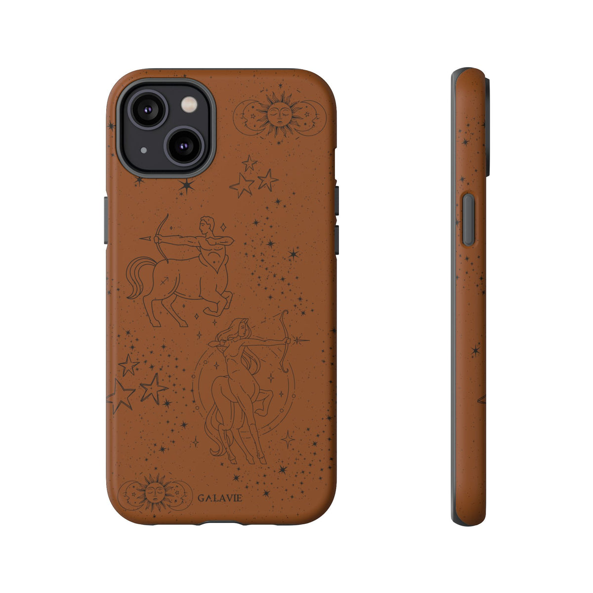 Sagittarius Zodiac Phone Case – Cognac