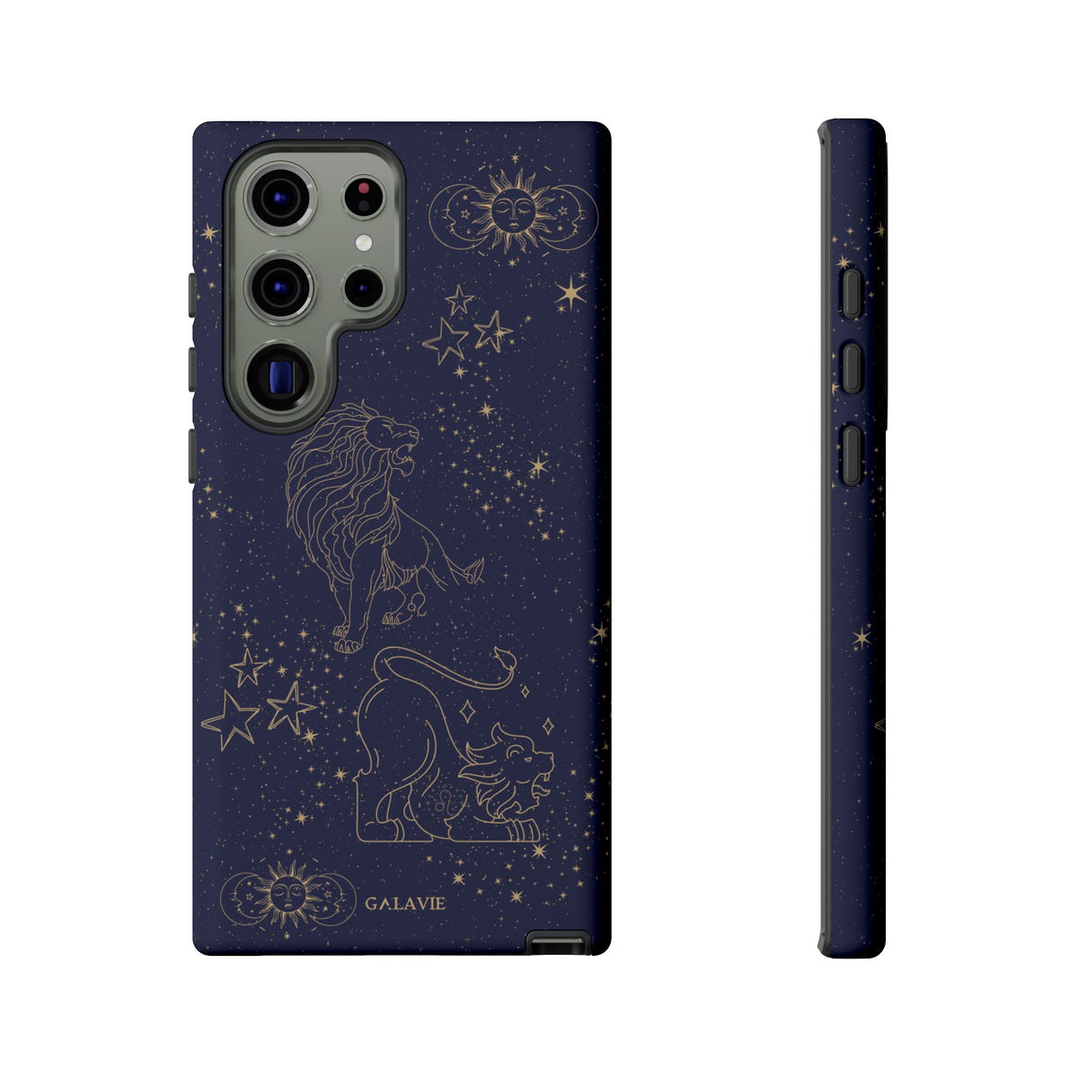 Leo Zodiac Phone Case – Navy