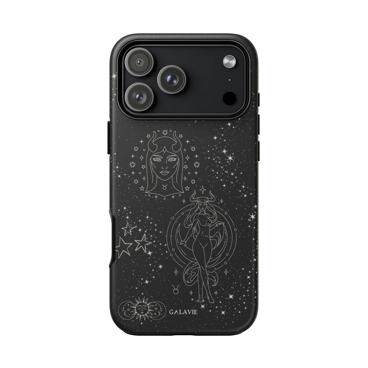 Taurus Zodiac Phone Case – Noir