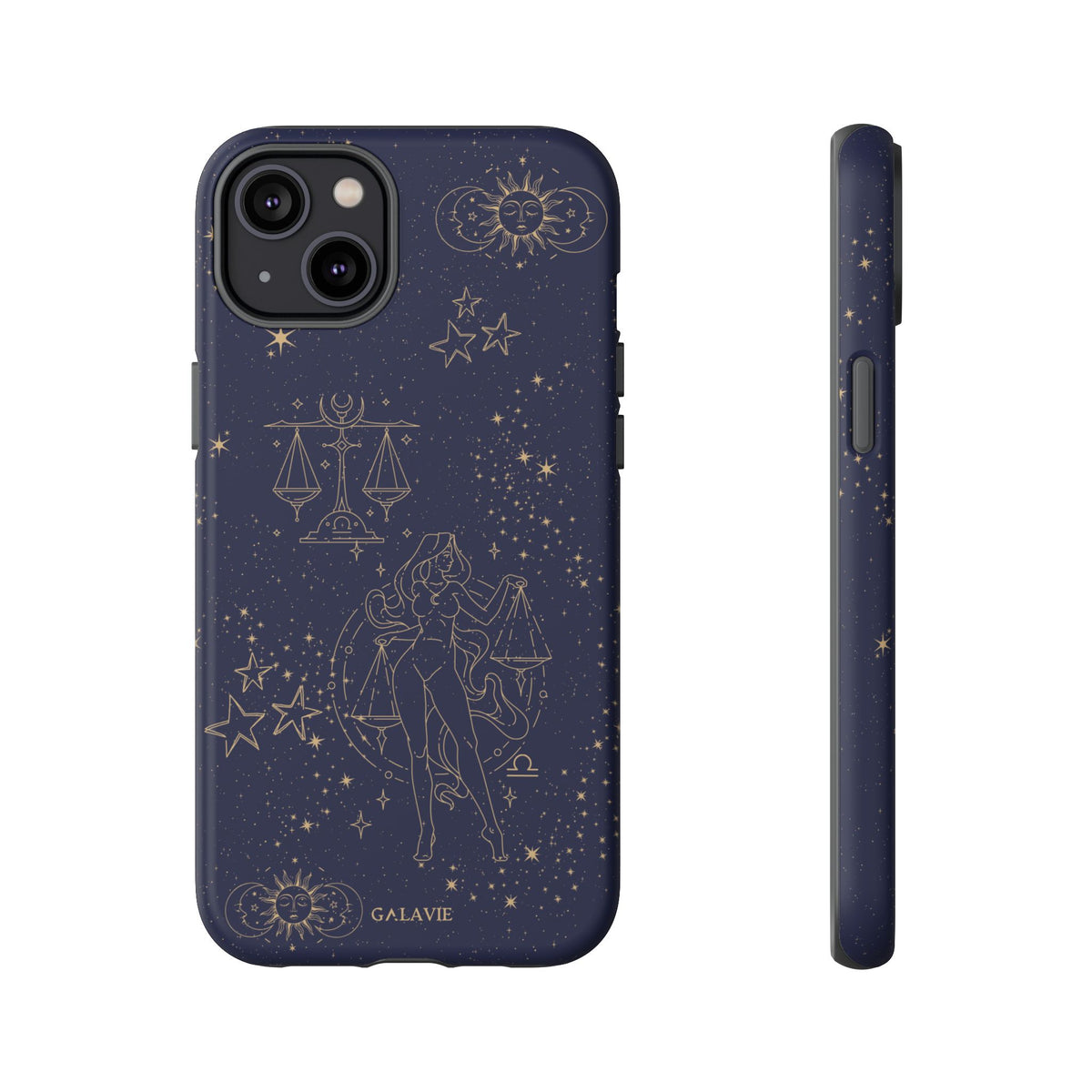 Libra Zodiac Phone Case – Navy