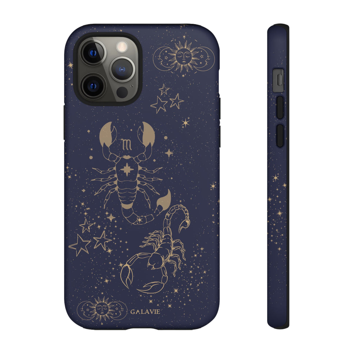 Scorpio Zodiac Phone Case – Navy