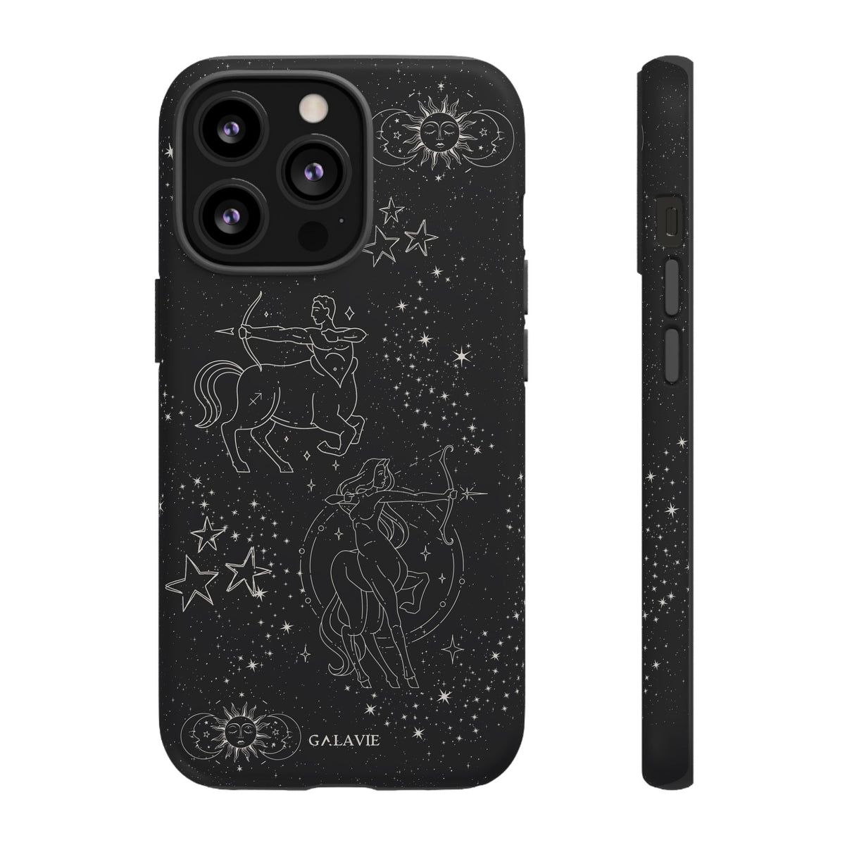 Sagittarius Zodiac Phone Case – Noir