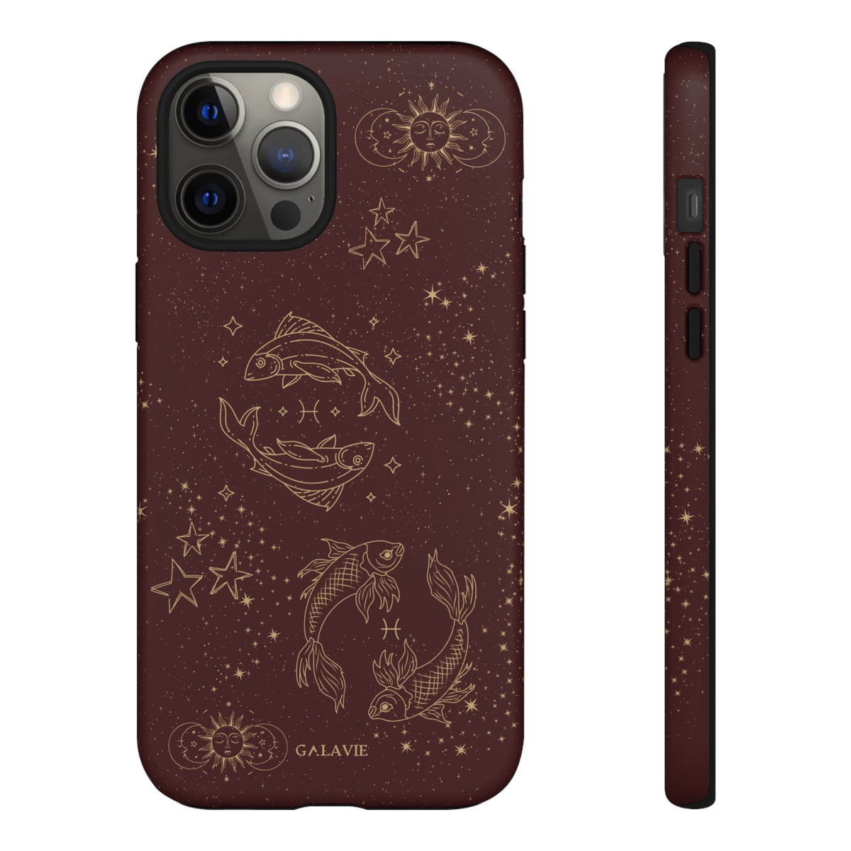 Pisces Zodiac Phone Case – Chocolate
