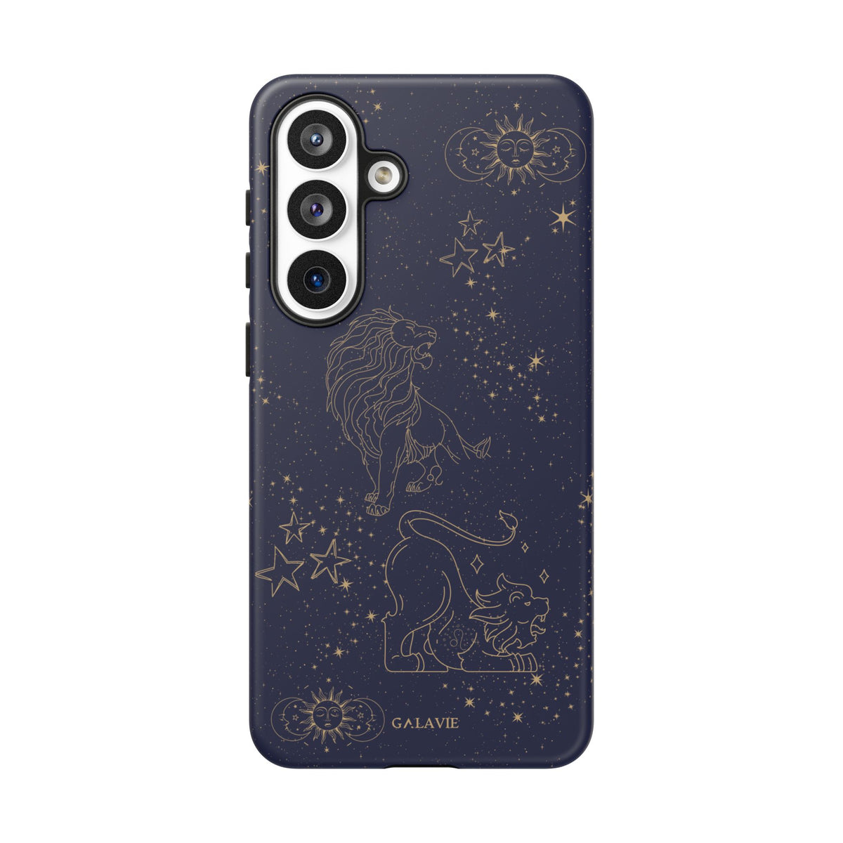 Leo Zodiac Phone Case – Navy