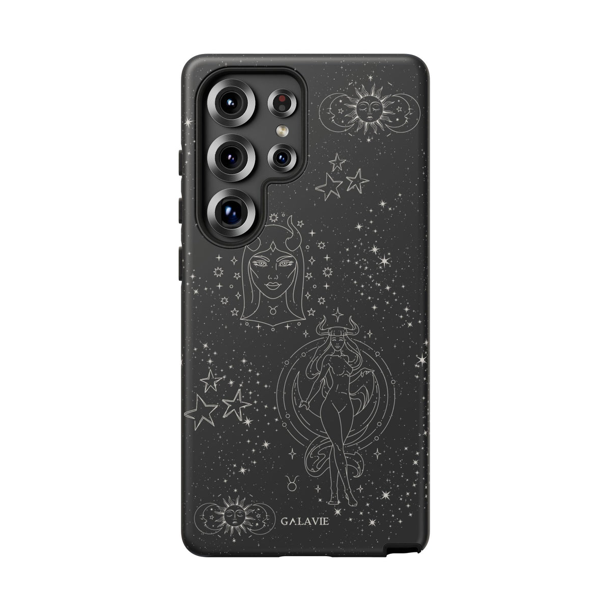 Taurus Zodiac Phone Case – Noir