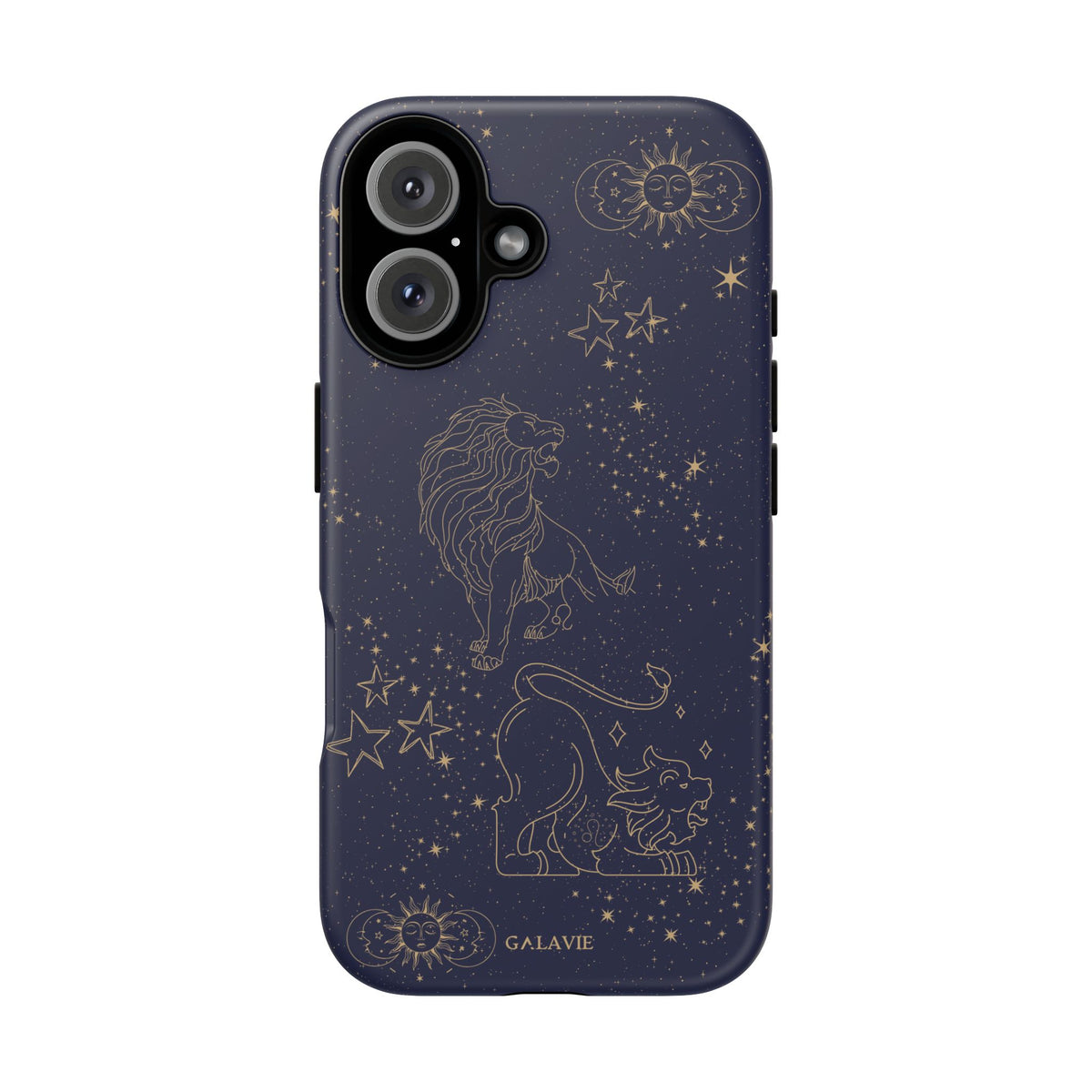 Leo Zodiac Phone Case – Navy