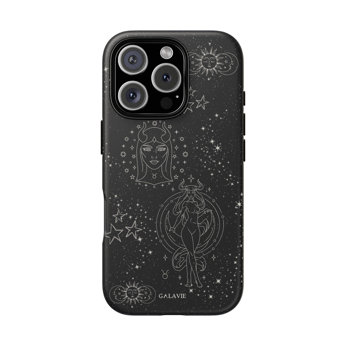 Taurus Zodiac Phone Case – Noir