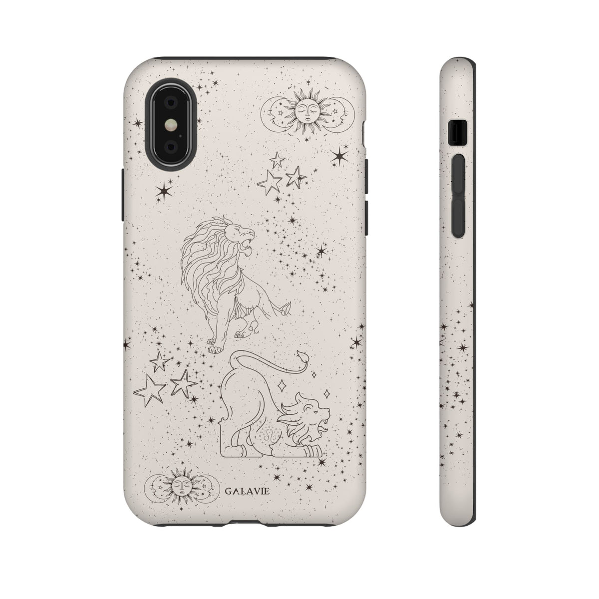 Leo Zodiac Phone Case – Cream