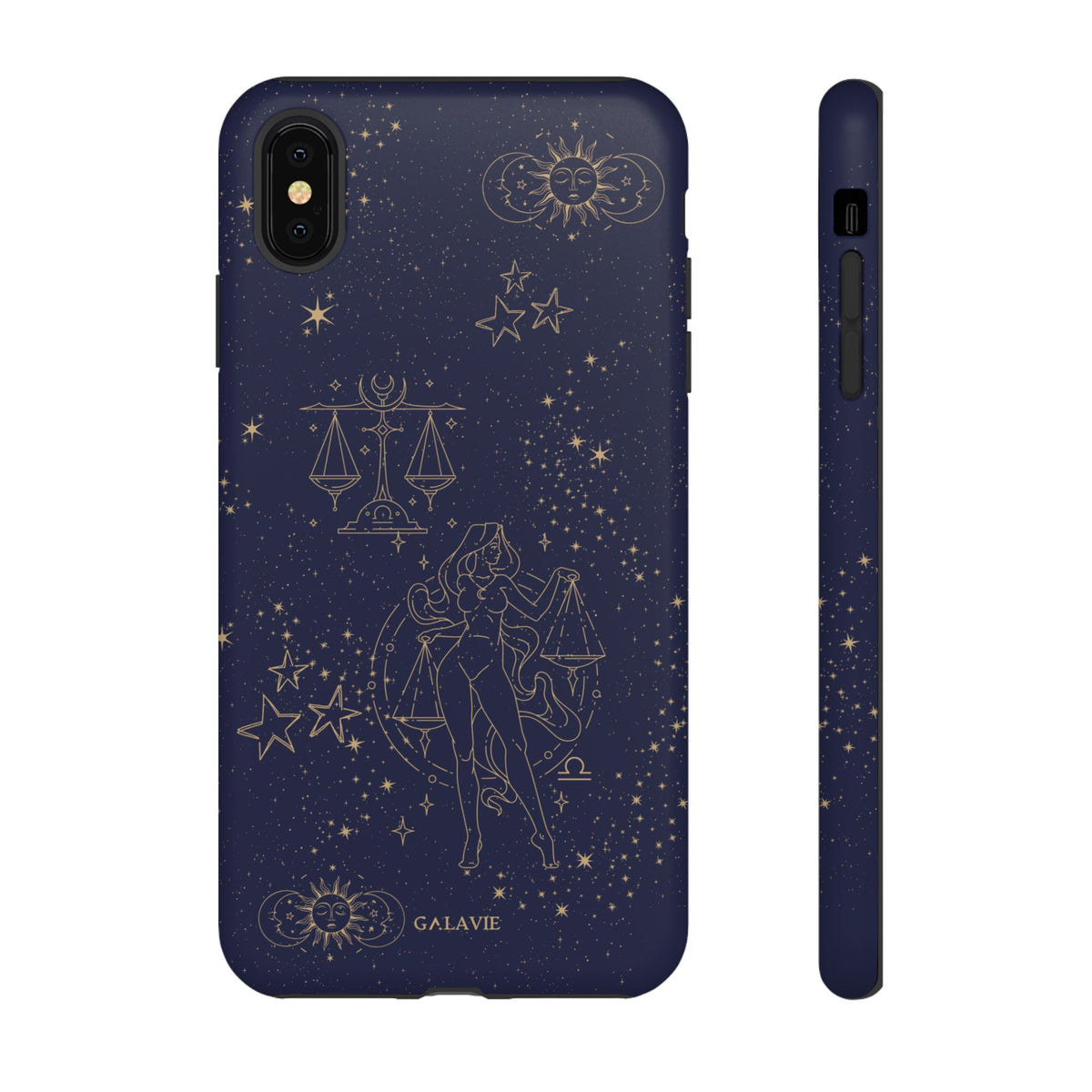 Libra Zodiac Phone Case – Navy