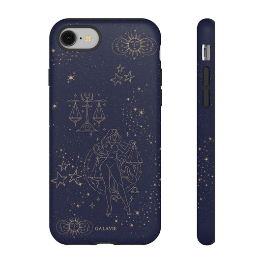 Libra Zodiac Phone Case – Navy