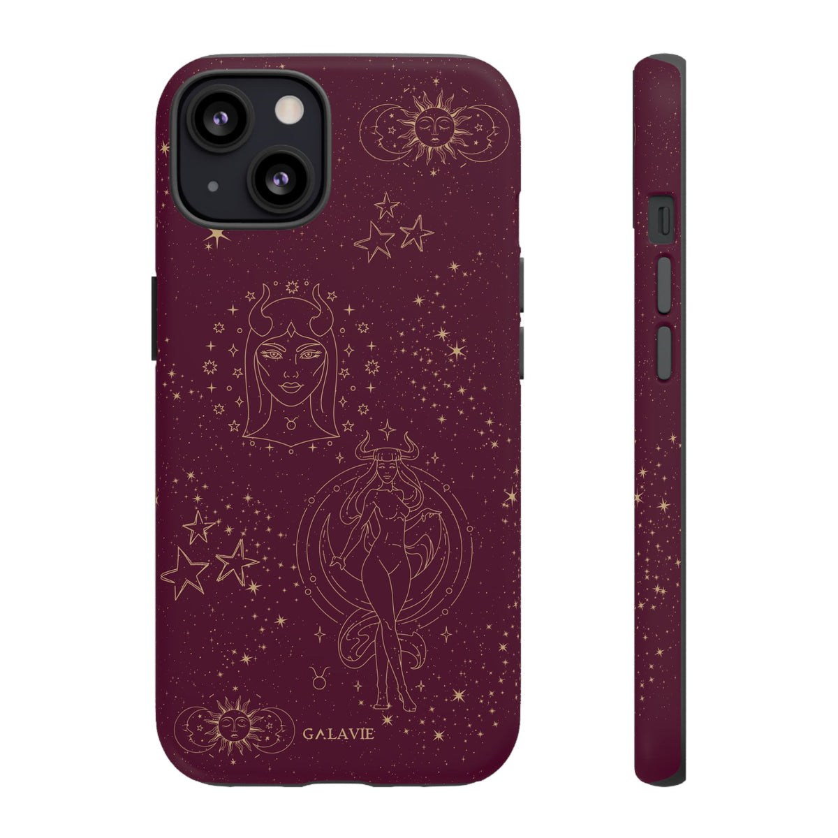 Taurus Zodiac Phone Case – Merlot