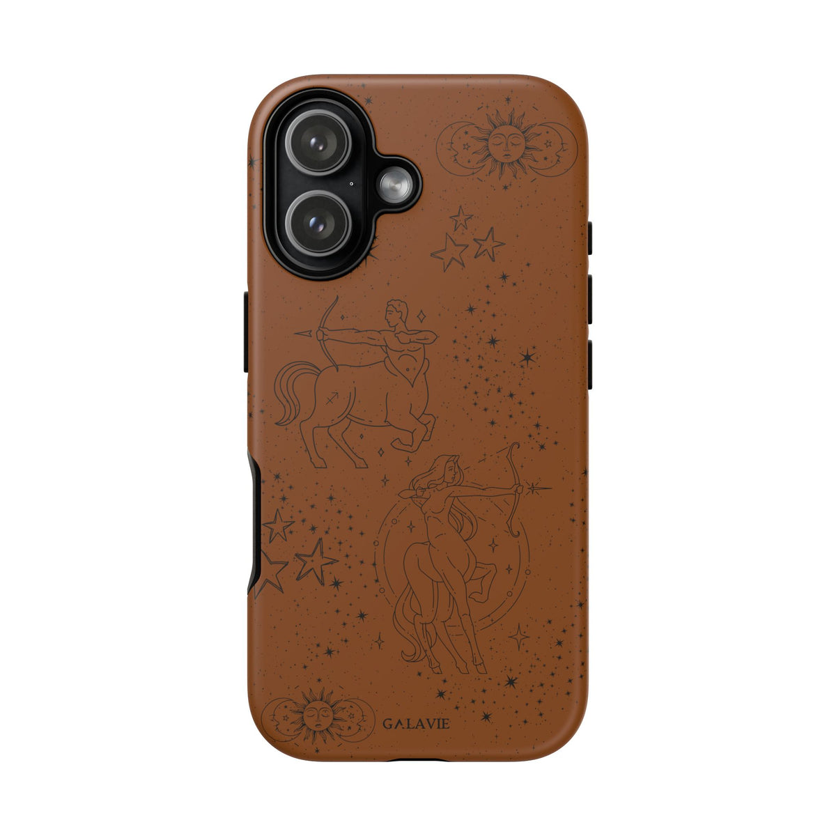 Sagittarius Zodiac Phone Case – Cognac
