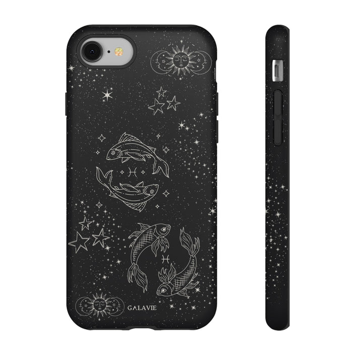 Pisces Zodiac Phone Case – Noir