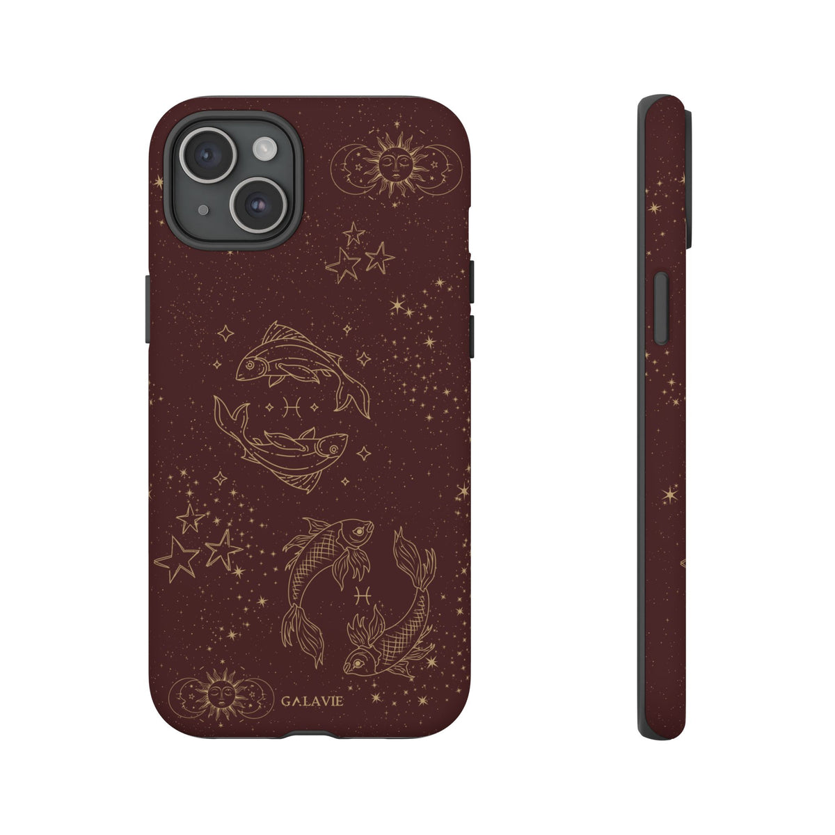 Pisces Zodiac Phone Case – Chocolate