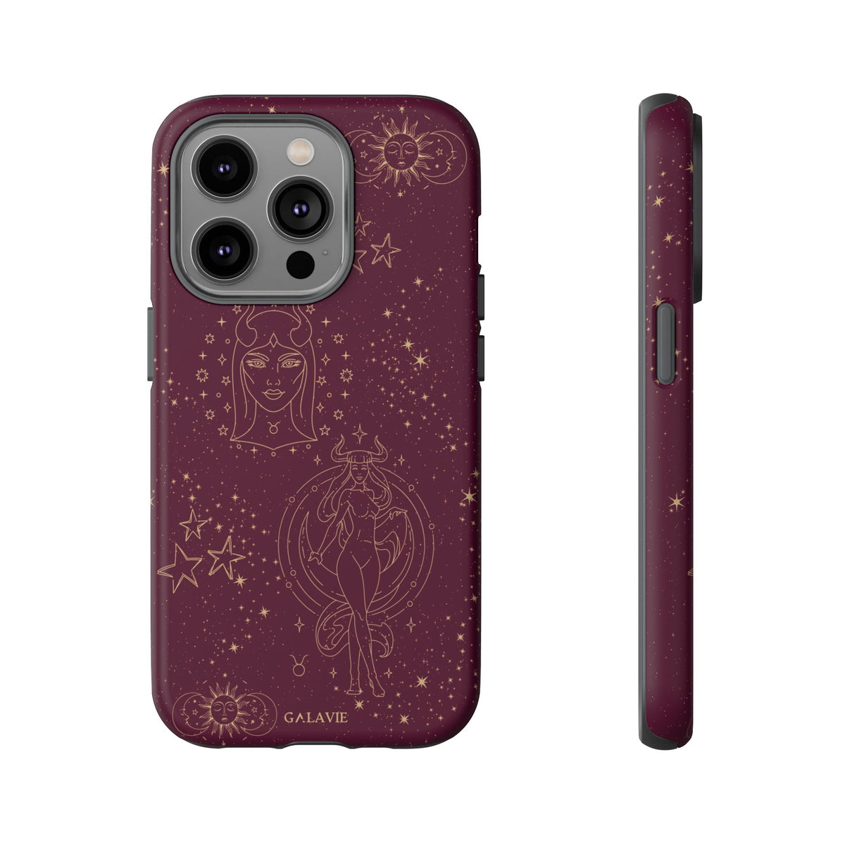 Taurus Zodiac Phone Case – Merlot