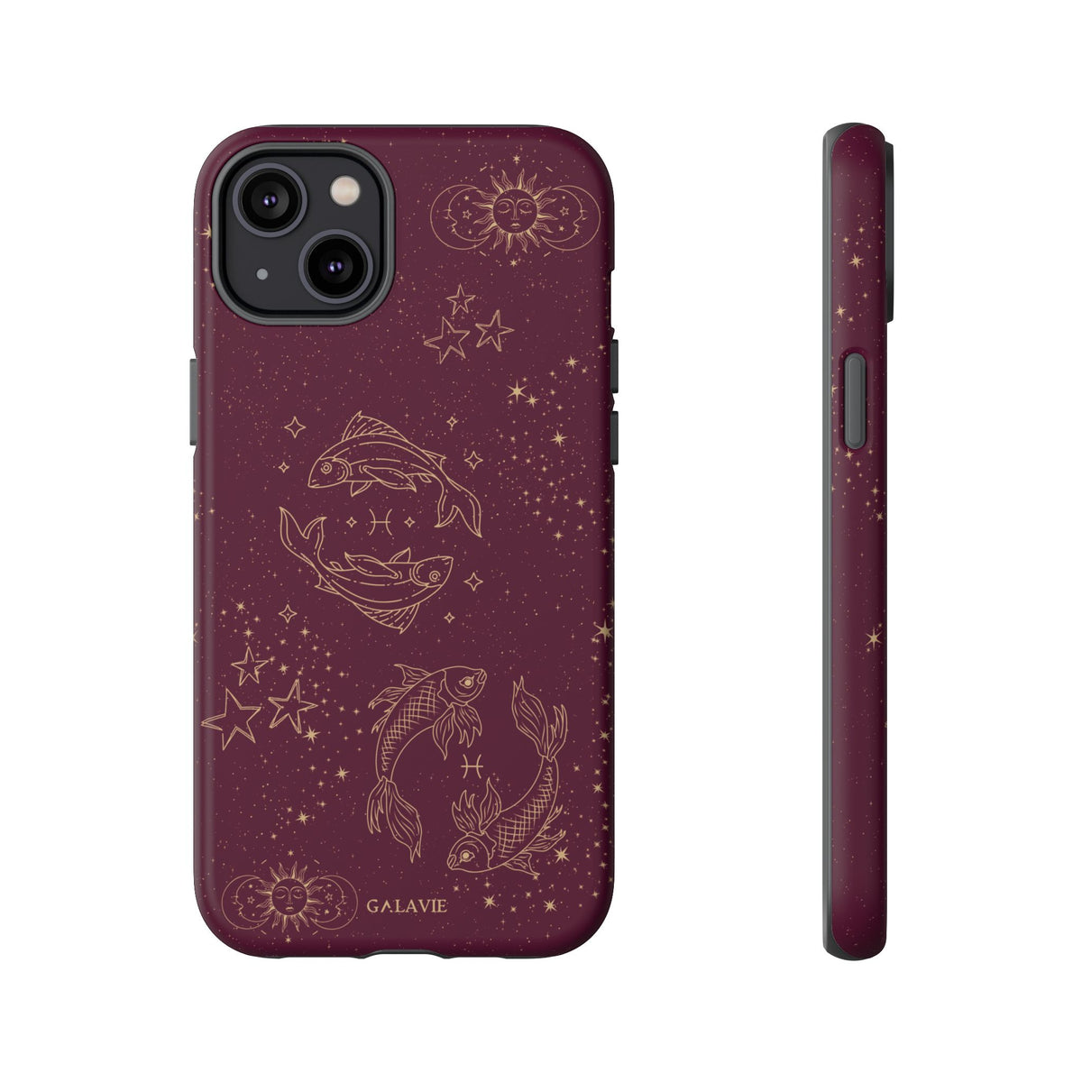 Pisces Zodiac Phone Case – Merlot