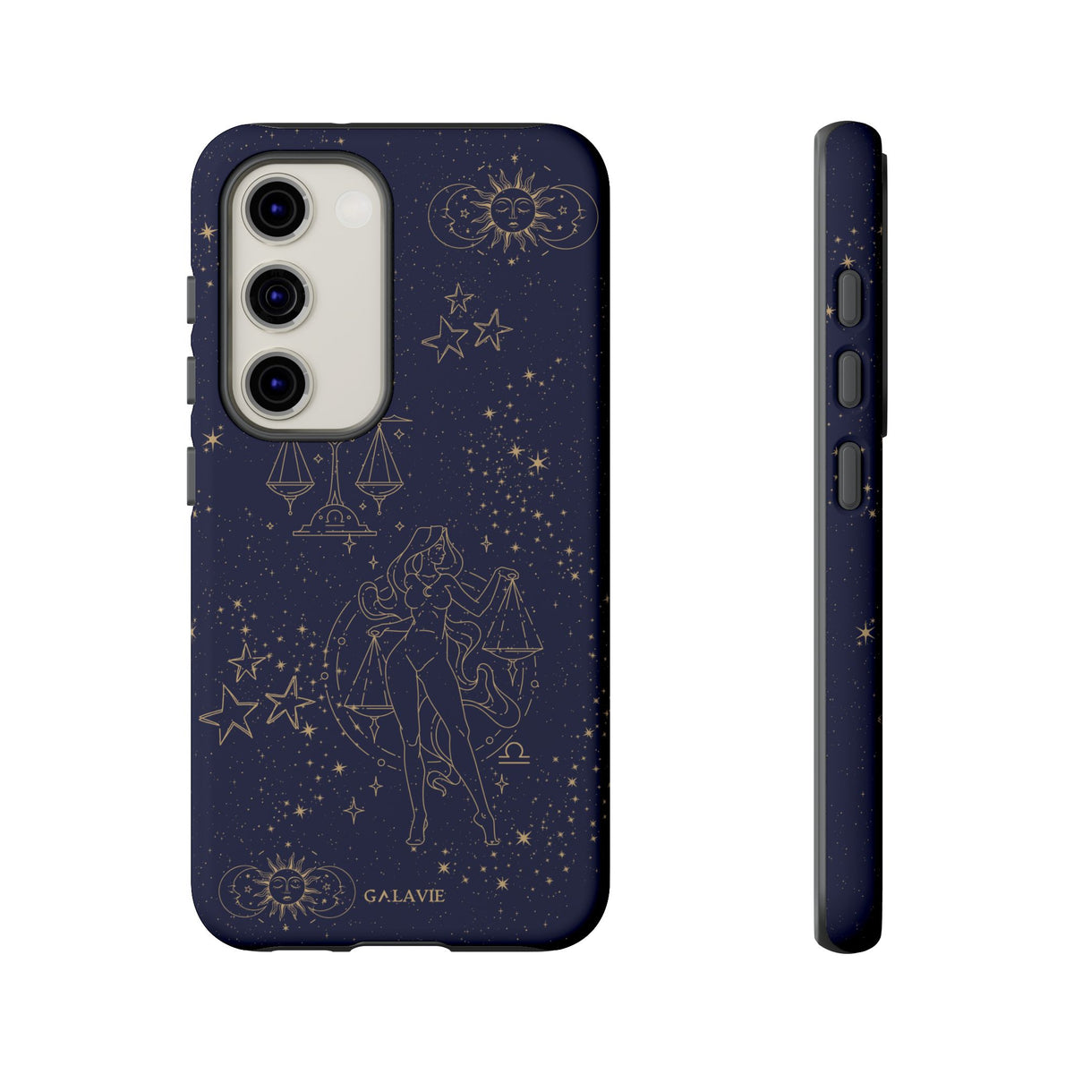Libra Zodiac Phone Case – Navy