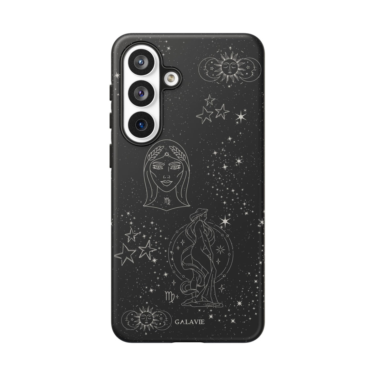 Virgo Zodiac Phone Case – Noir