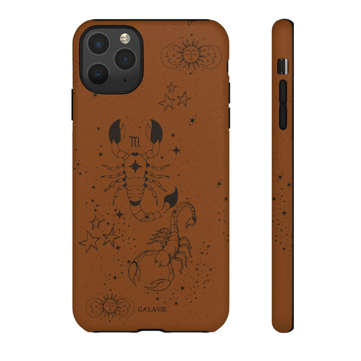 Scorpio Zodiac Phone Case – Cognac