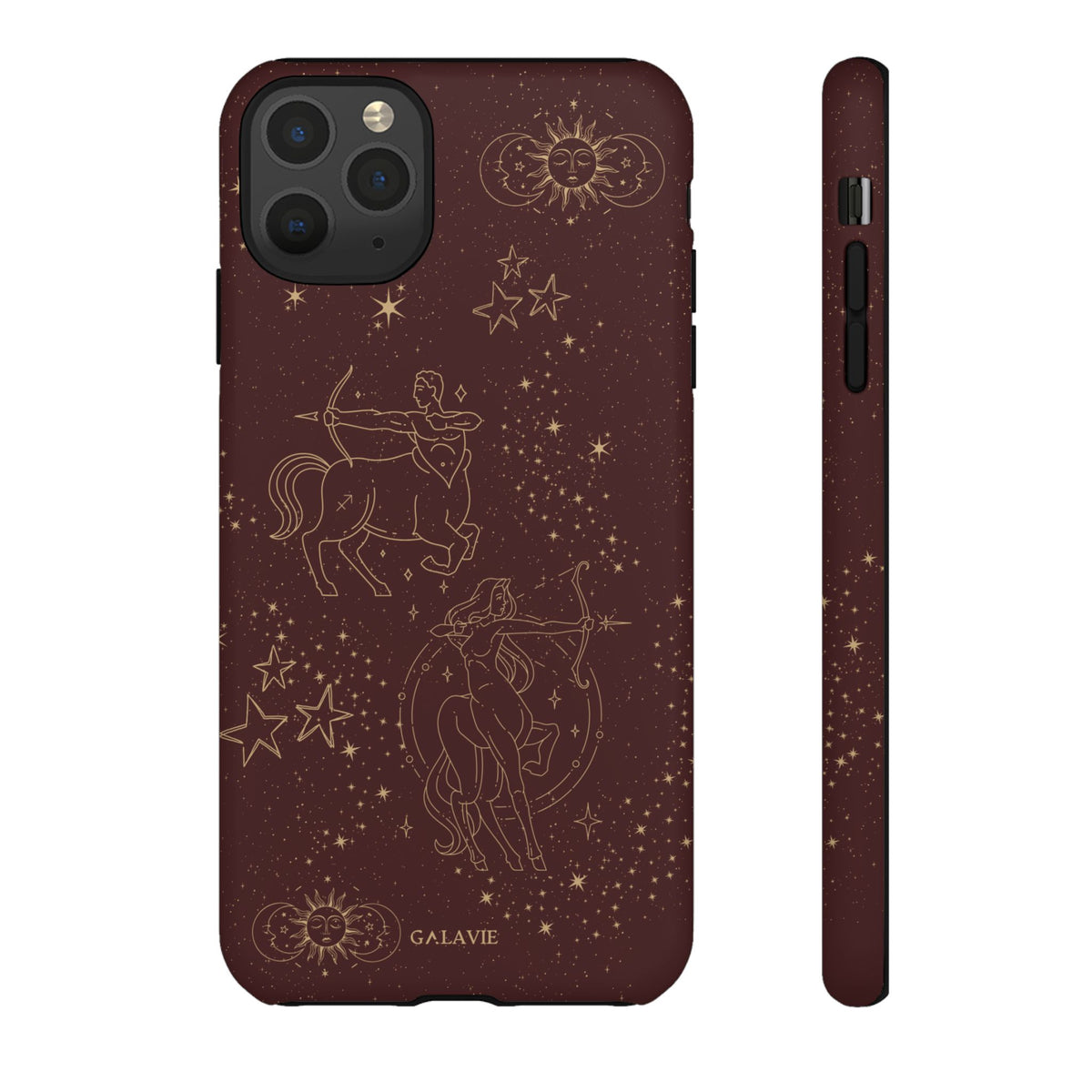 Sagittarius Zodiac Phone Case – Chocolate