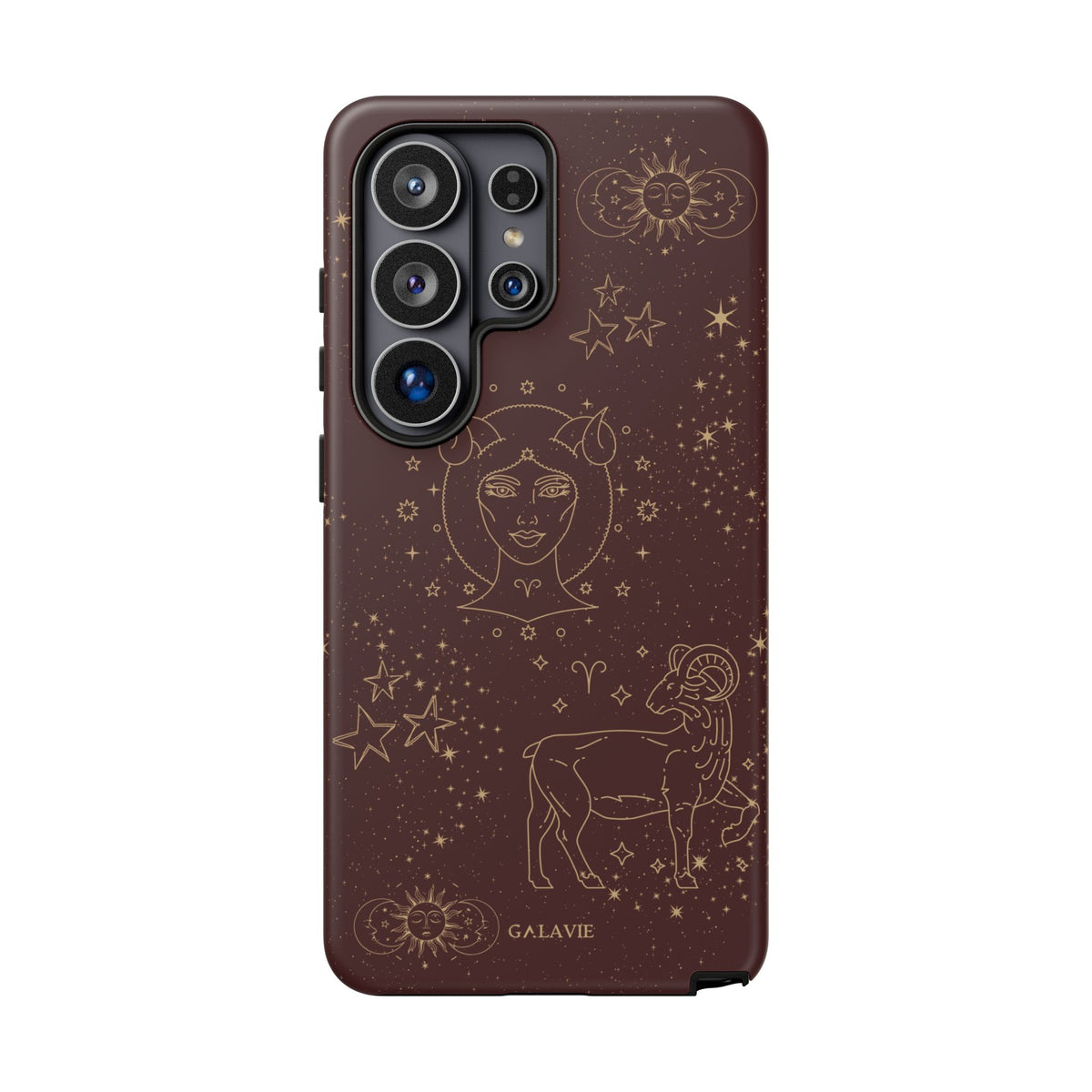 Aries Zodiac Phone Case – Chocolate