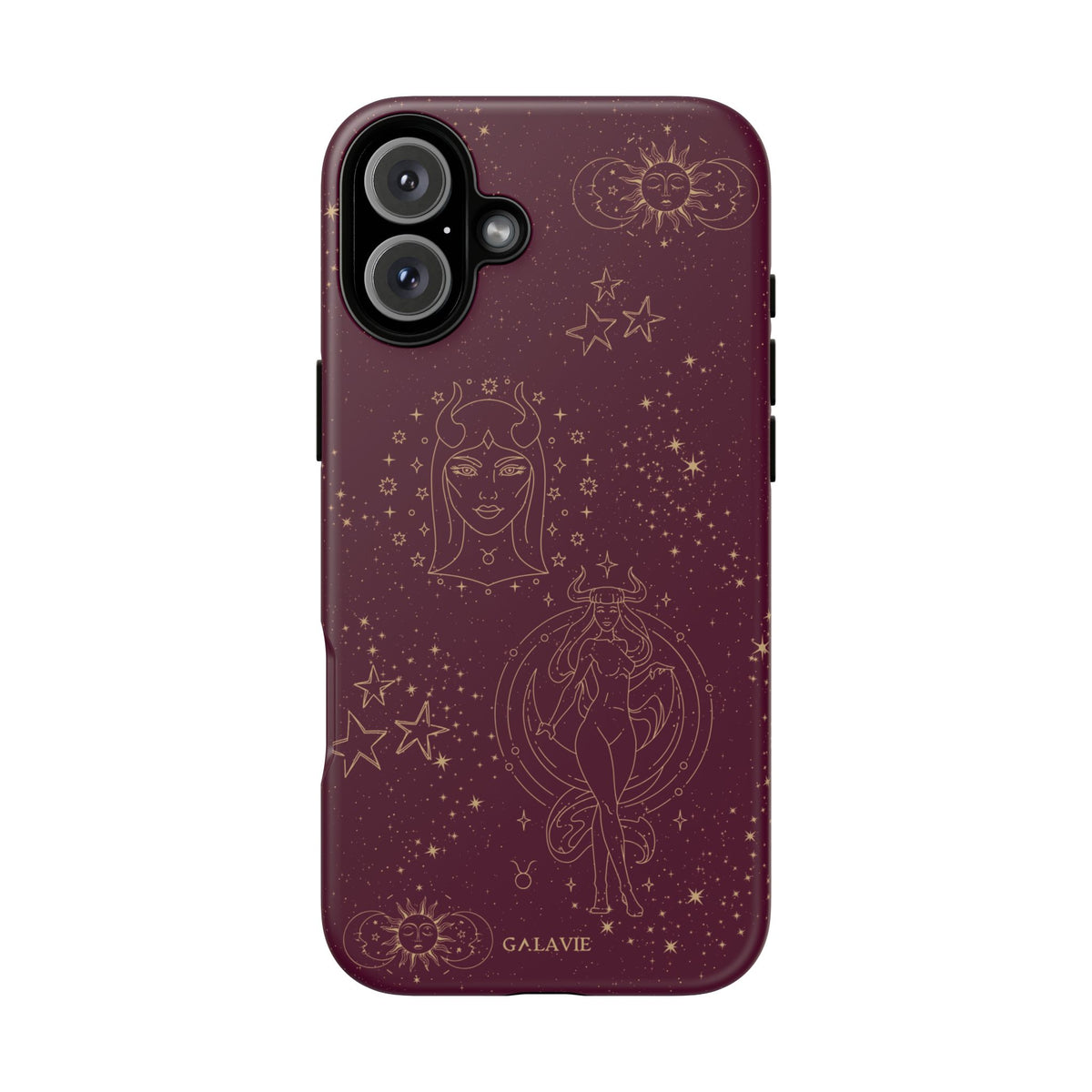 Taurus Zodiac Phone Case – Merlot