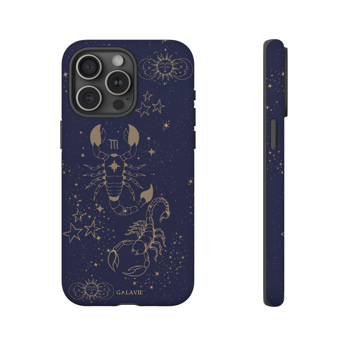 Scorpio Zodiac Phone Case – Navy
